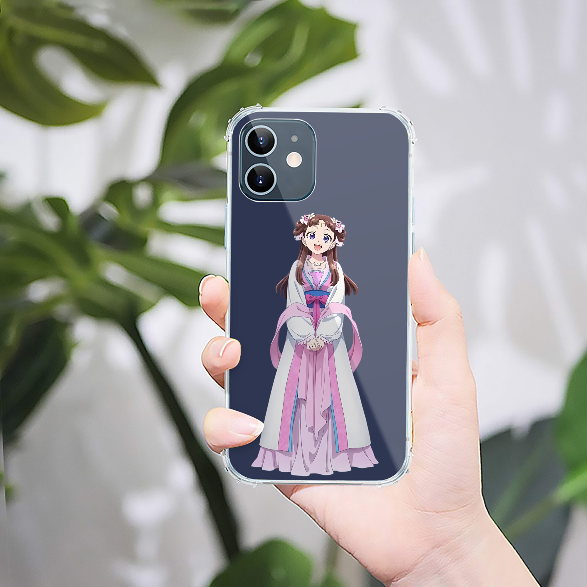 （画像用） 薬屋のひとりごと The Apothecary Diaries 【iPhone 12シリーズ対応】透明スマホケース（クリアソフトケース）